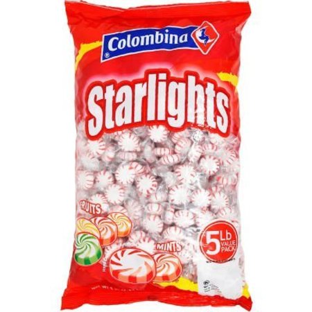 GREEN RABBIT HOLDINGS Peppermint Starlight Mints, 5 lb Bag 26900012